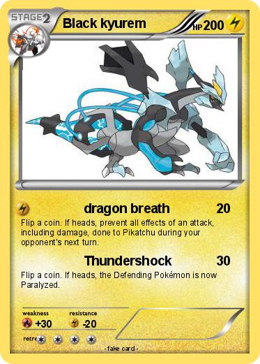 Pokemon Black kyurem