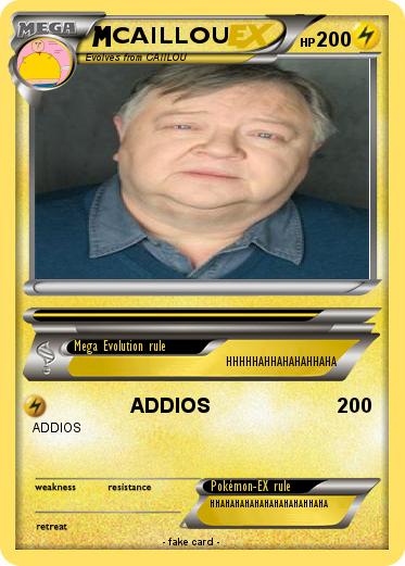 Pokemon CAILLOU