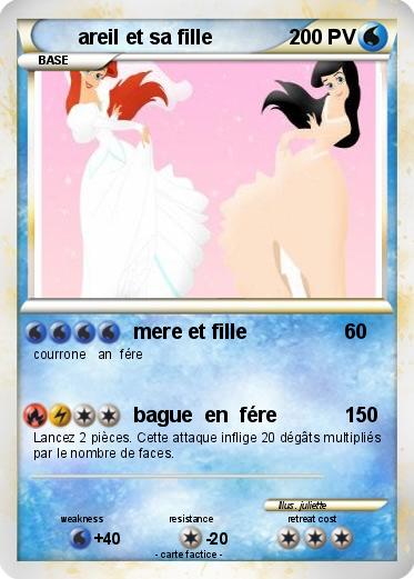 Pokemon areil et sa fille