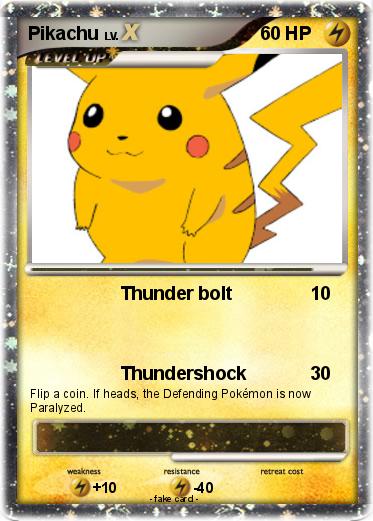 Pokemon Pikachu