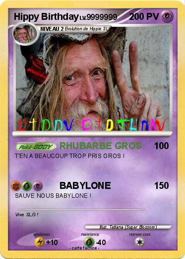 Pokemon Hippy Birthday