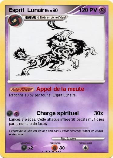 Pokemon Esprit  Lunaire