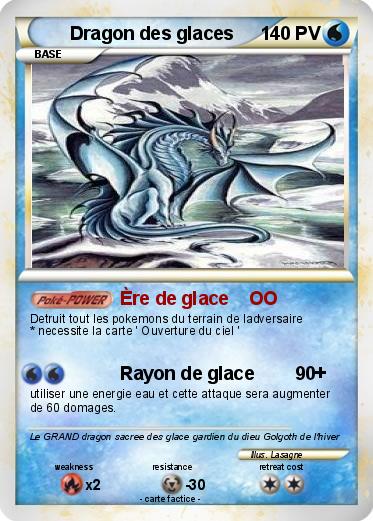 Pokemon Dragon des glaces