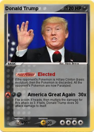 Pokemon Donald Trump