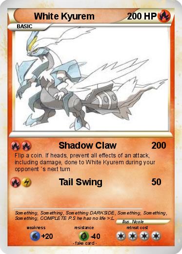 Pokemon White Kyurem
