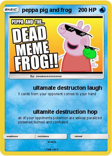 Pokemon peppa pig and frog