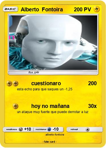 Pokemon Alberto  Fontoira