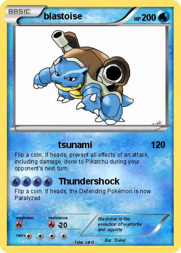 Pokemon blastoise