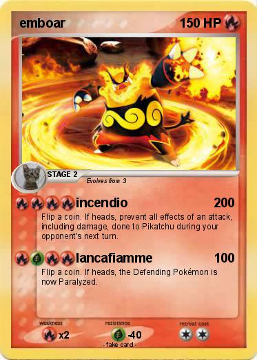 Pokemon emboar