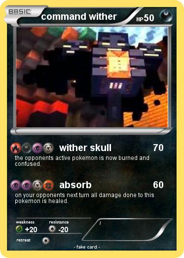 Pokemon command wither