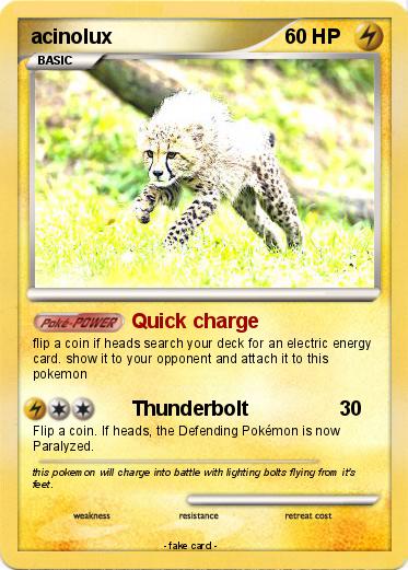 Pokemon acinolux