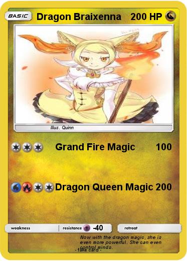 Pokemon Dragon Braixenna