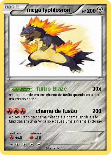 Pokemon mega typhlosion