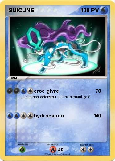 Pokemon SUICUNE 
