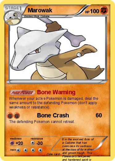 Pokemon Marowak