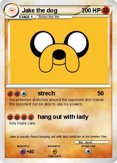 Pokemon Jake the dog