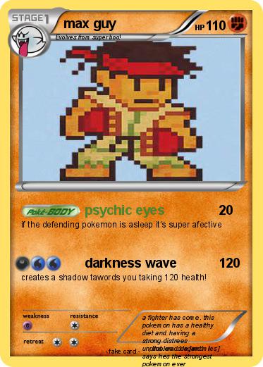 Pokemon max guy