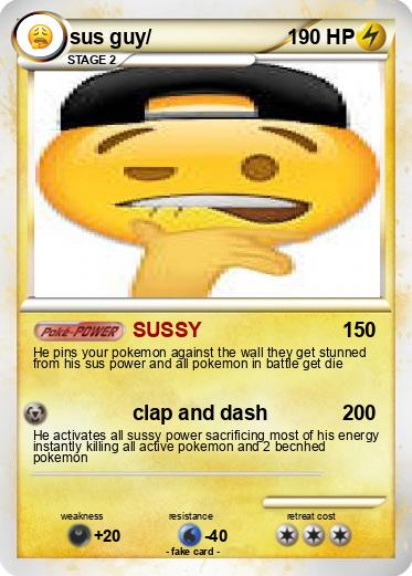 Pokemon sus guy/
