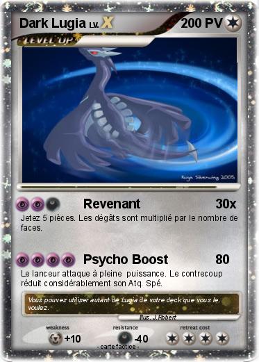 Pokemon Dark Lugia