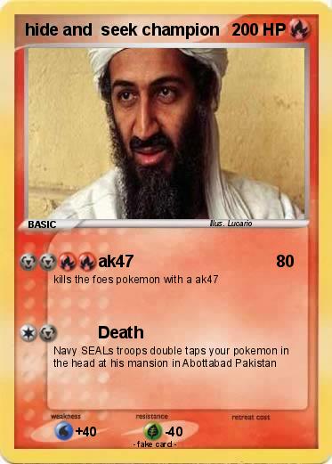 Pokemon hide and  seek champion