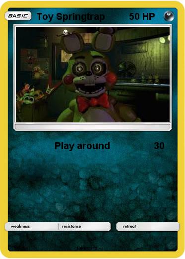 Pokemon Toy Springtrap