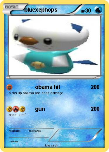 Pokemon bluexephops