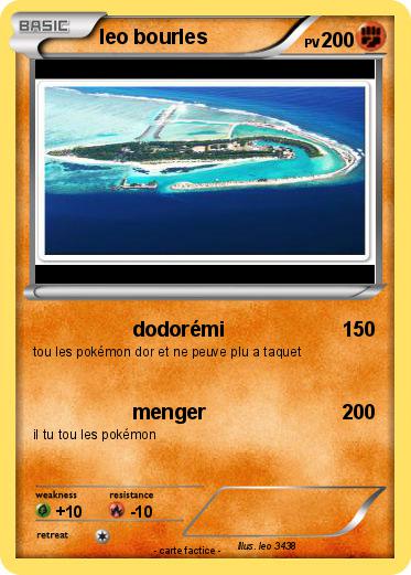 Pokemon leo bourles