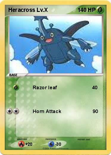 Pokemon Heracross Lv.X