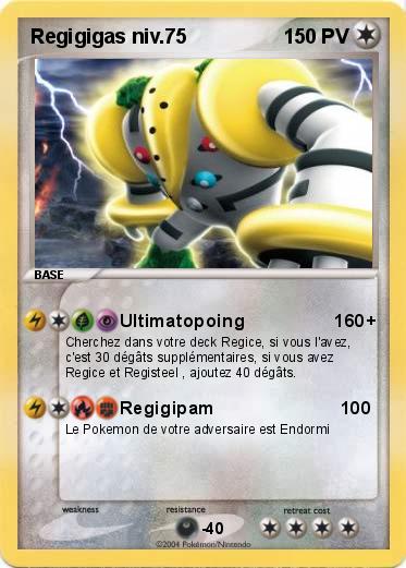 Pokemon Regigigas niv.75