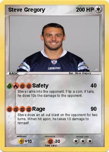 Pokemon Steve Gregory