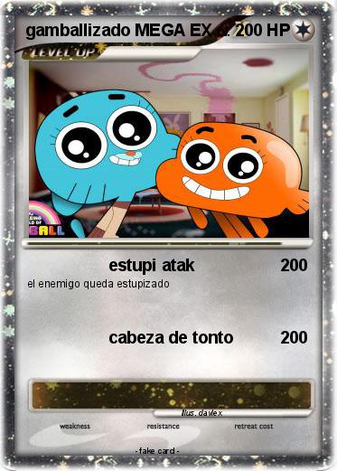 Pokemon gamballizado MEGA EX