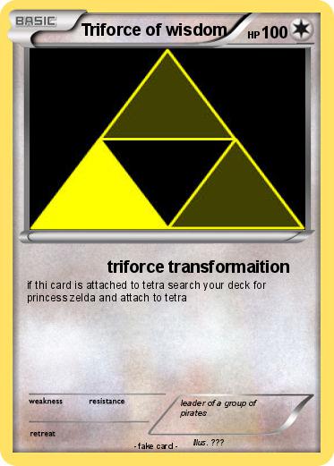 Pokemon Triforce of wisdom
