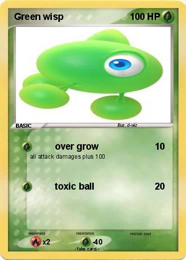Pokemon Green wisp