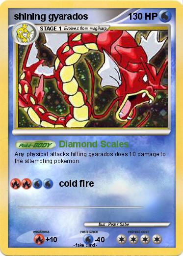 Pokemon shining gyarados