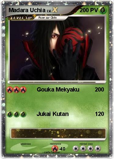 Pokemon Madara Uchia