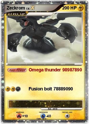 Pokemon Zeckrom