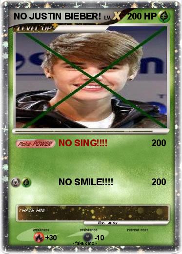 Pokemon NO JUSTIN BIEBER!