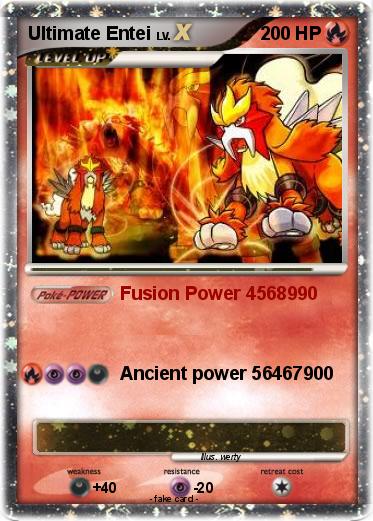 Pokemon Ultimate Entei