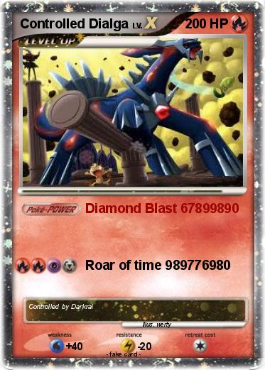 Pokemon Controlled Dialga