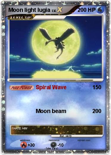 Pokemon Moon light lugia