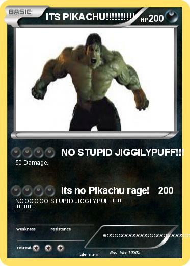 Pokemon ITS PIKACHU!!!!!!!!!!