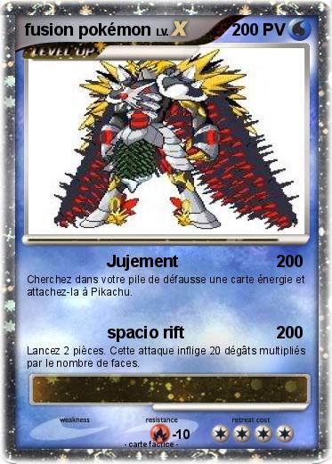 Pokemon fusion pokémon