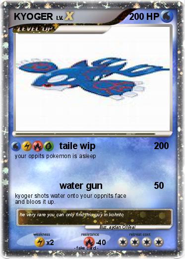Pokemon KYOGER