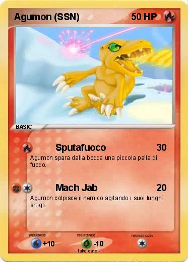 Pokemon Agumon (SSN)