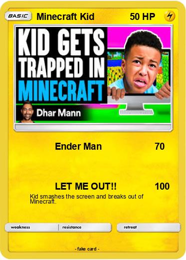 Pokemon Minecraft Kid