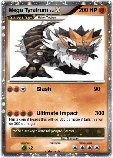 Pokemon Mega Tyratrum