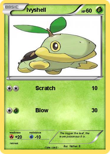 Pokemon Ivyshell