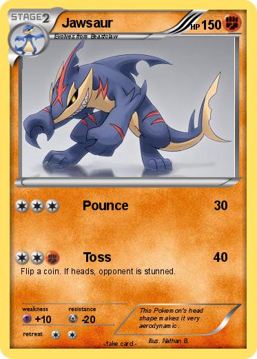 Pokemon Jawsaur