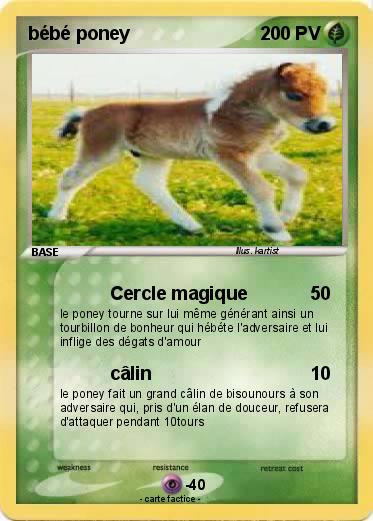 Pokemon bébé poney
