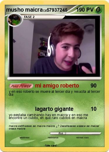 Pokemon musho maicra